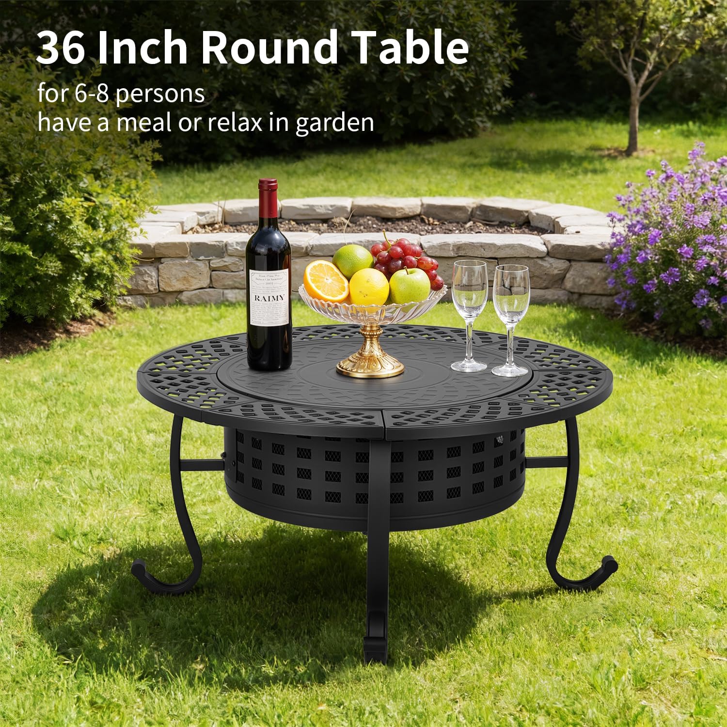 🔥 Outdoor Adjustable Fire Pit & Grill 🔥 Perfect Backyard BBQ & Cozy Nights 🏡✨